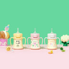 Knotted × PPSU Straw Cup 200 ml (Smile / Sugar Bear / Cream Bunny)