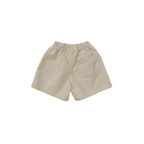 Oatmeal Linen Shorts