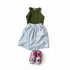 Pepper Terry Cargo Bermuda Shorts (2 colors)