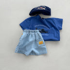 Pocket Denim Shorts