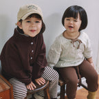 Button-up Sweatshirt - 2 colors