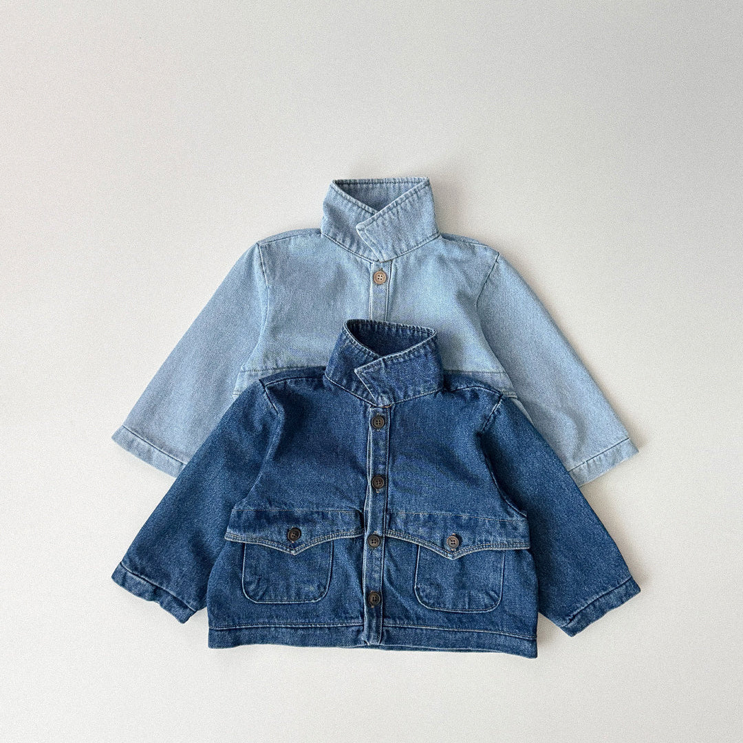 Pocket Denim Jacket - 2 colors