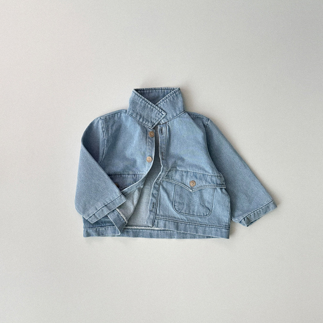 Pocket Denim Jacket - 2 colors