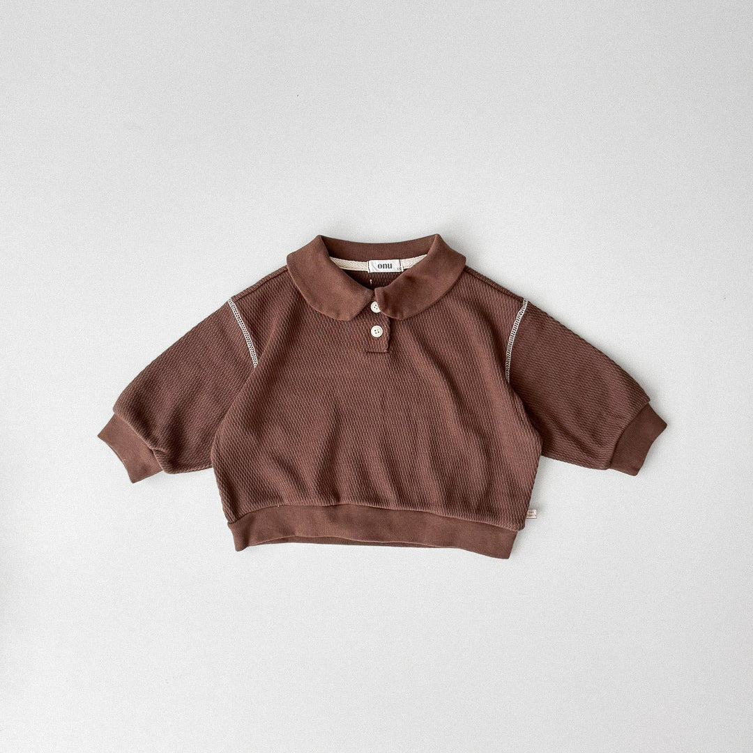 Cinnamon Sweatshirt - Espresso