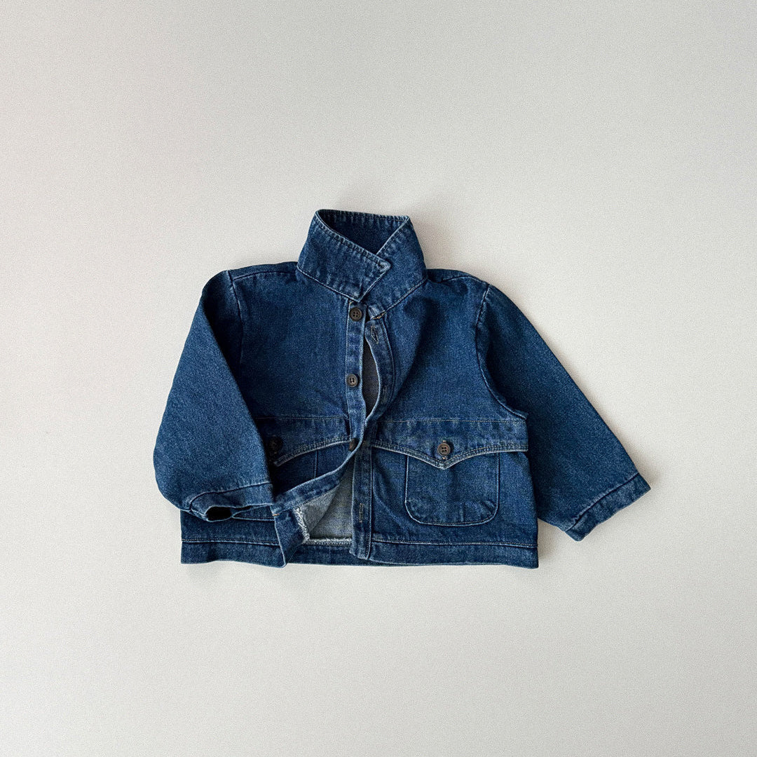 Pocket Denim Jacket - 2 colors