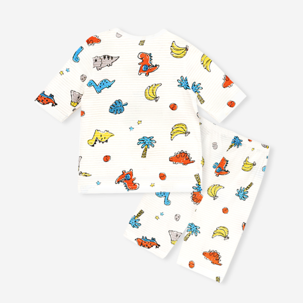 Dino Breathable Cotton Lounge Set