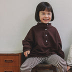 Button-up Sweatshirt - 2 colors