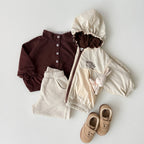 Button-up Sweatshirt - 2 colors