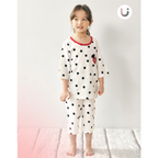 Dot Breathable Cotton Lounge Set
