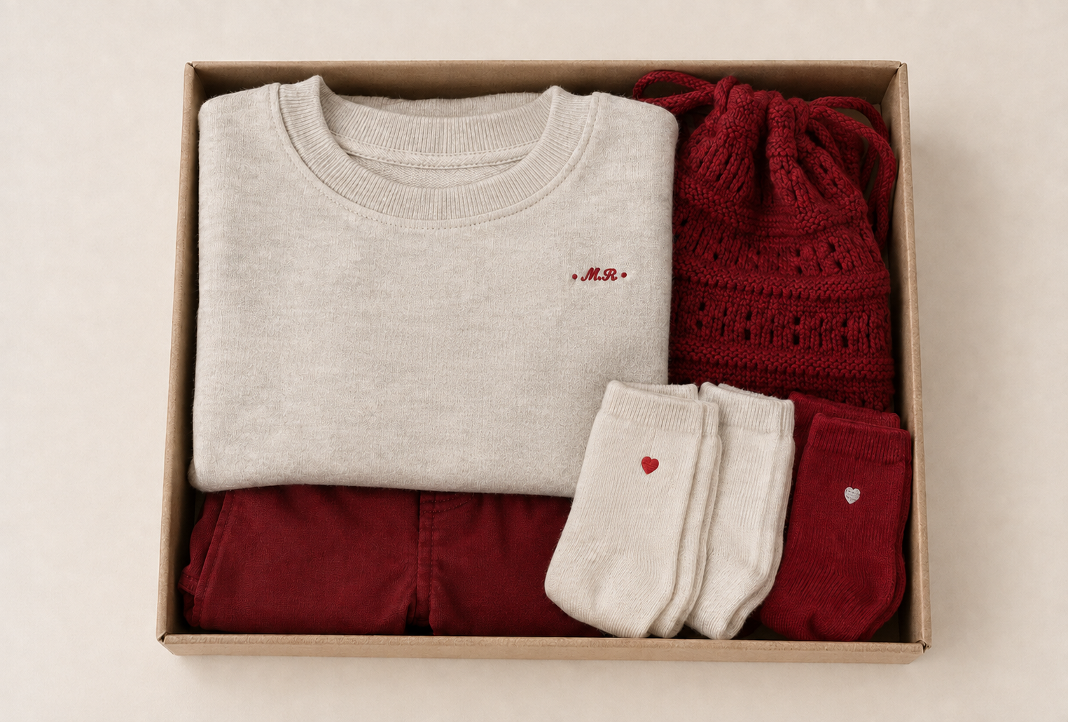 Ready-to-wear gift sets