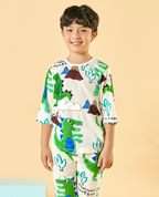 Green Dinosaur Lounge Set