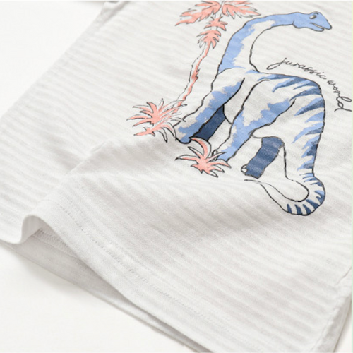 Dino Breathable Cotton Loungewear Set