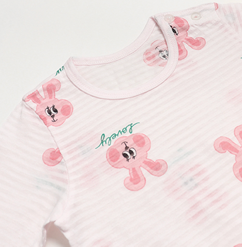 Bunny Breathable Cotton Loungewear Set