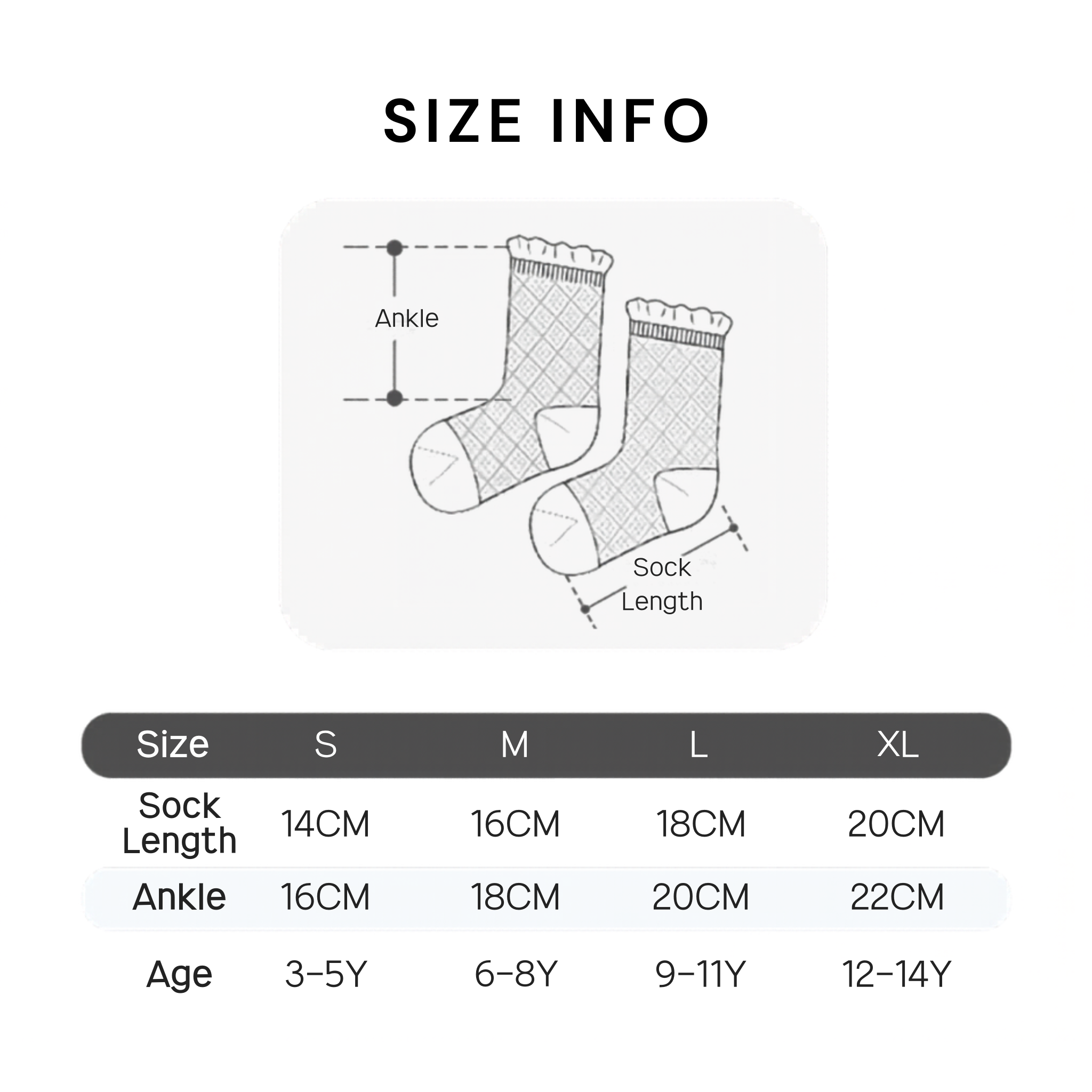 Breathable Summer Kids Socks (3-Pack)