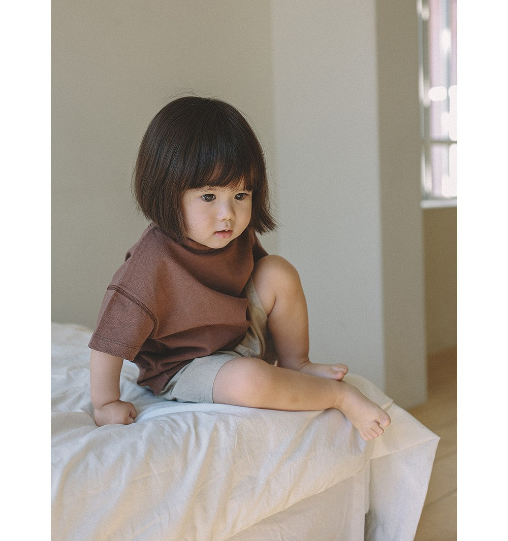 Oatmeal Linen Shorts
