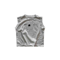 Speckled Cat Sleeveless Light Grey
