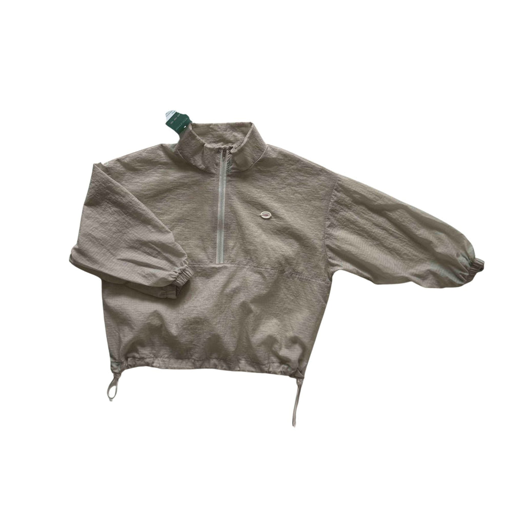 Half-Zip Summer Anorak Olive