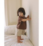 Oatmeal Linen Shorts