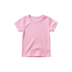 Soft Rib Baby Tee Pink