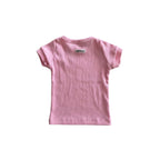 Soft Rib Baby Tee Pink