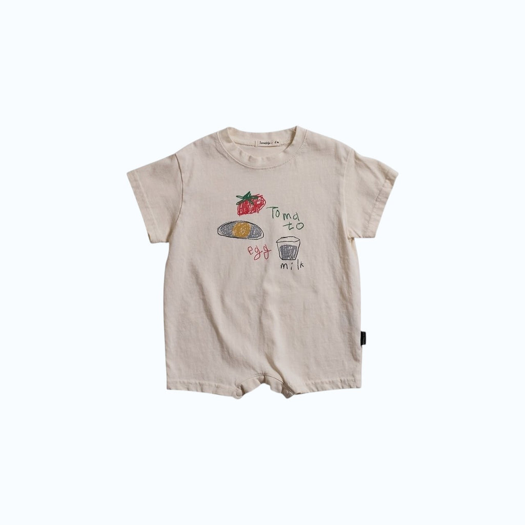 Egg and Tomato Breakfast Tee (2 colors)