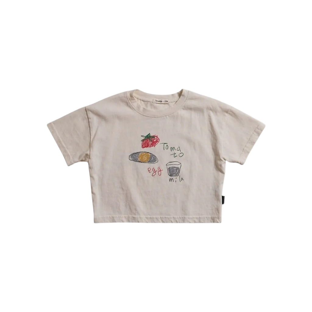 Egg and Tomato Breakfast Tee (2 colors)