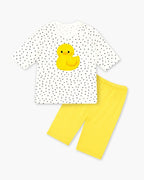 Duckling Breathable Cotton Lounge Set