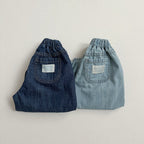 Summer Slub Denim Joggers