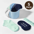 Mesh Cool Kids Ankle Socks (5-Pack)