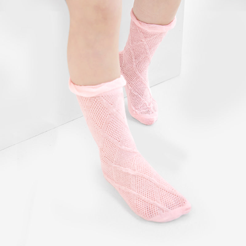 Breathable Summer Kids Socks (3-Pack)