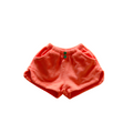 Orange Terry shorts