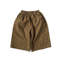 Leopard Pull-on Wide Pants