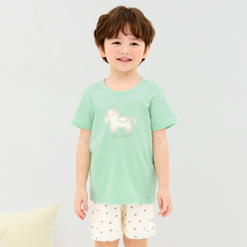 Pony Breathable Cotton Summer Set