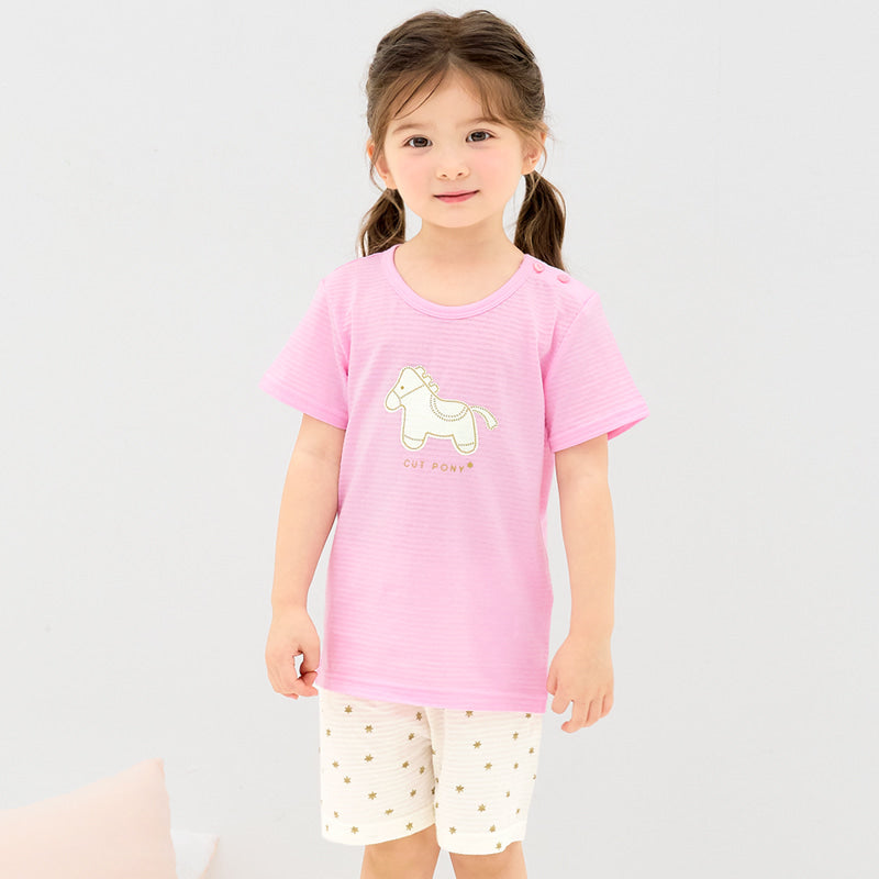 Pony Breathable Cotton Summer Set