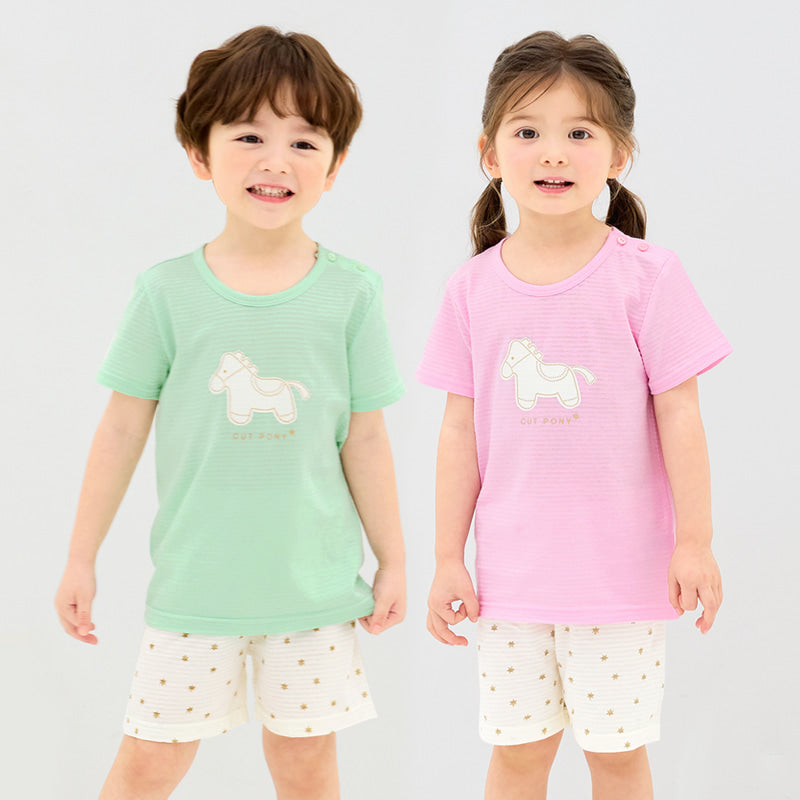 Pony Breathable Cotton Summer Set